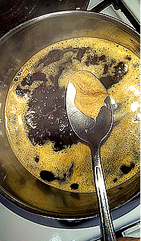 Filtering and making syrup